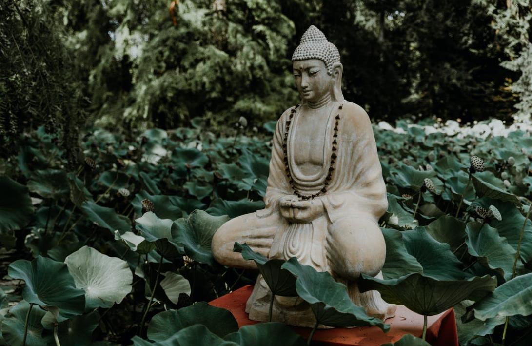 Buddha im Garten