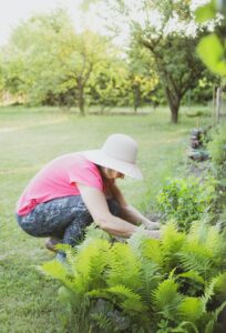 Gartenarbeit